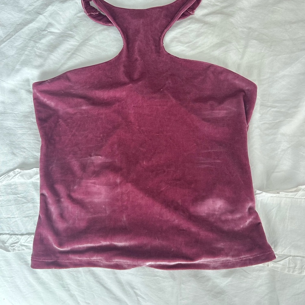 Free People Women's Velvet Top - Pink